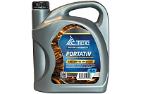 Масло моторное полусинтетическое универсальное SAE 10W-40, API SG/CD (PORTATIV, канистра 4л/ Motor oil 4liter can)
