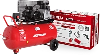 Компрессор поршневой Remeza СБ4/С-100.AB365 с набором пневмоинструмента KIT UNI-7B