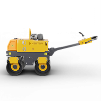 Виброкаток ручной двухвальцовый Vektor VRDR-800
