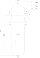 Магистральный фильтр Dali CAFS4-72-100